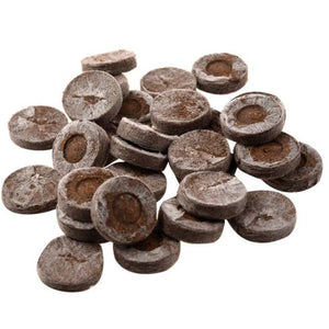 100Pcs Professional Peat Pellets Plant Starting Soil Block Jiffy Seedling Plugs Environmental Garden Nursery