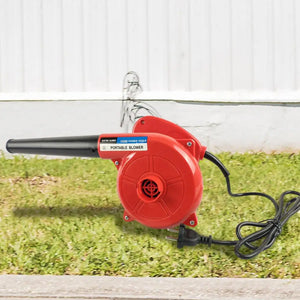 Handheld 700W Wired Electric Leaf Debris Blower Garden Cleaning Device Leaf Blower Powerful Motor High Speed Lawn Care