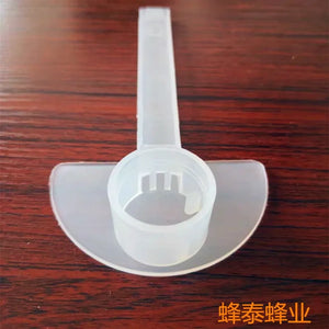 100 Pcs Beekeeping Entry Feeder Cap Feeder Beekeeper Equip Beekeeping Hive Tool Garden Bee Feeder Water Drink Feeding