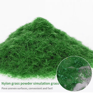 30g/Bag Miniature Scene Model Materia Turf Flock Lawn Nylon Grass Powder 3MM Static Grass DIY Modeling Hobby Craft Accessories