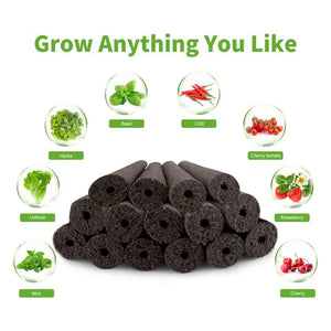 96pcs/set Planting Basket Grow Sponges Planting Sponge Blocks For Aerogarden Plant-Hydroponics Soilless Growing System