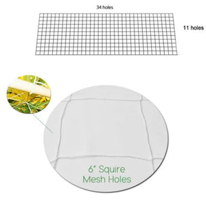 New Plant Trellis Netting Heavy-Duty Polyester Plant Support Vine Climbing Hydroponics Garden Net Accessories Multi Use