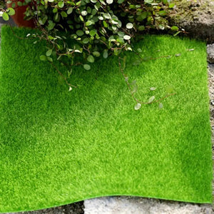 Artificial Fake Moss Decorative Lawn Turf Green Grass DIY Mini Fairy Garden Plants Micro Landscape Decoration Simulation Plants