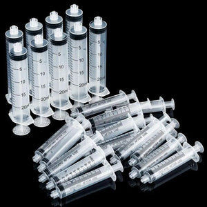 1/5/10pcs Luer Lock Syringes 3ml 5ml 10ml 20ml 30ml 50ml 100ml plastic syringe hydroponics Nutrient Syringe Tools Sampler