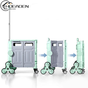 50L Large Capacity Folding The Folding Shopping Cart Trolley The Outdoor Vehicle Home Uses The Courier and Ports.