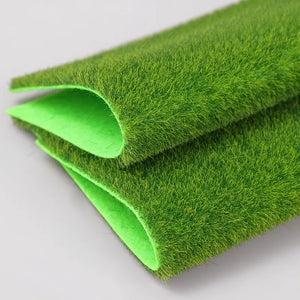 1/6PCS 15×15cm Artificial Lawns Outdoor Gardening Turf Simulation Moss Fake Grass Home Floor Aquarium Wedding Decoration Carpets