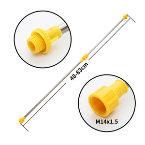 Retractable 0.45-0.8m Spraying Rod For Hand Pressure Sprayer Outdoor Garden Pesticide Spray Tree Watering Can Accessories