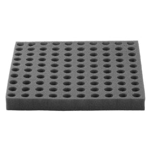 100 Pieces Black Seedling Sponge Soilless Hydroponic Cloning Garden Pots Nursery Collar Seedlings Plant Vegetables Cultivat M5J6