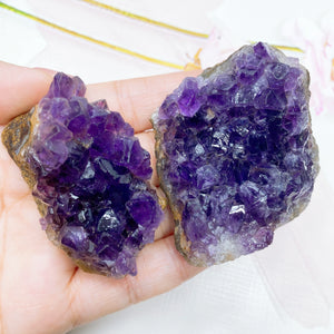 Natural Raw Amethyst Geode Cluster Purple Crystal Quartz Stone Crystal ore Wand Healing Mineral Rock Home garden Decor Gift