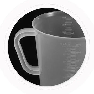 5000ml Measuring Cup Tools Mini Plastic Containers Iced Tea Home Graduated Cups Practical Jug Espresso Shots Hydroponics Liquid