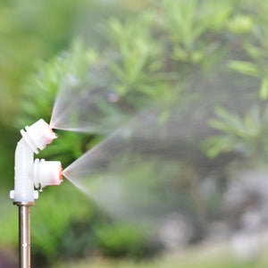 Agricultural  Atomizing Sprayer Nozzle Single/Double Nozzle Head Garden Lawn Irrigation Pesticide Spraying Sprinkler