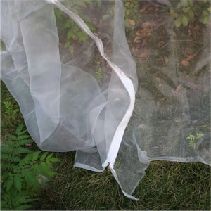 80Mesh Garden Nylon Insect Net Cover Plant Fruit Tree Cover Anti-Bird Net Protective Vegetable Crop Greenhouse Cover With Zipper