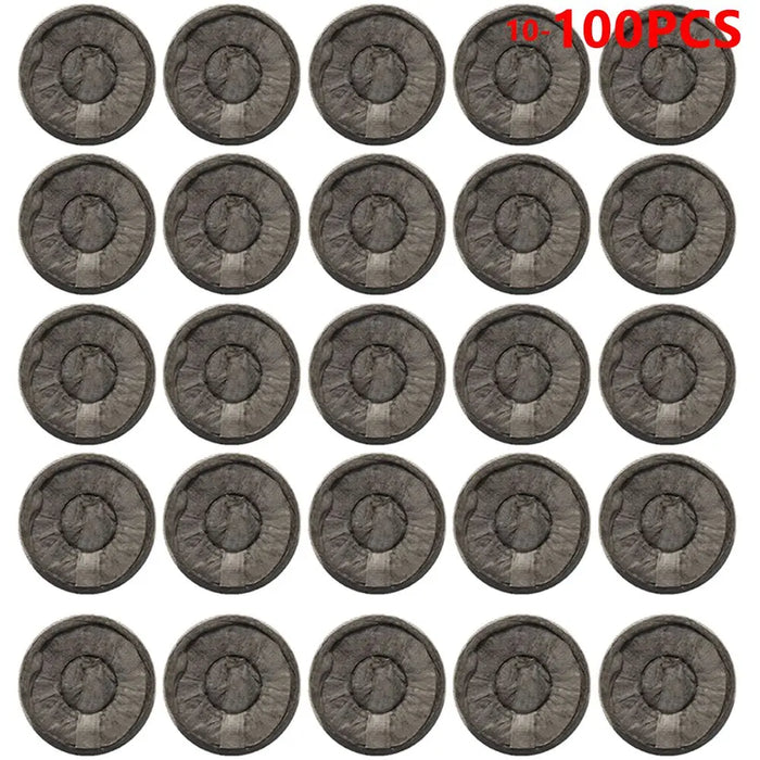 10-100pcs 30mm Compressed Peat Soil Pellets Seedling Soil Block Maker Seeds Starting Outdoor Garden Plantes Soil Block Makers