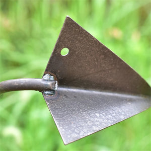 Farm Tools Hoes Triangle Furrow Hoe Household Agricultural Weeding Hoe Planting Vegetable Gardening Loosening Soil Weeding Tools