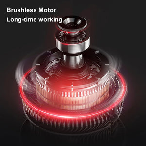 Cordless Lawn Mower Brushless Motor Electric Grass Trimmer Adjustable Length Angle Telescopic Pruning Garden Tools Wire Wheel