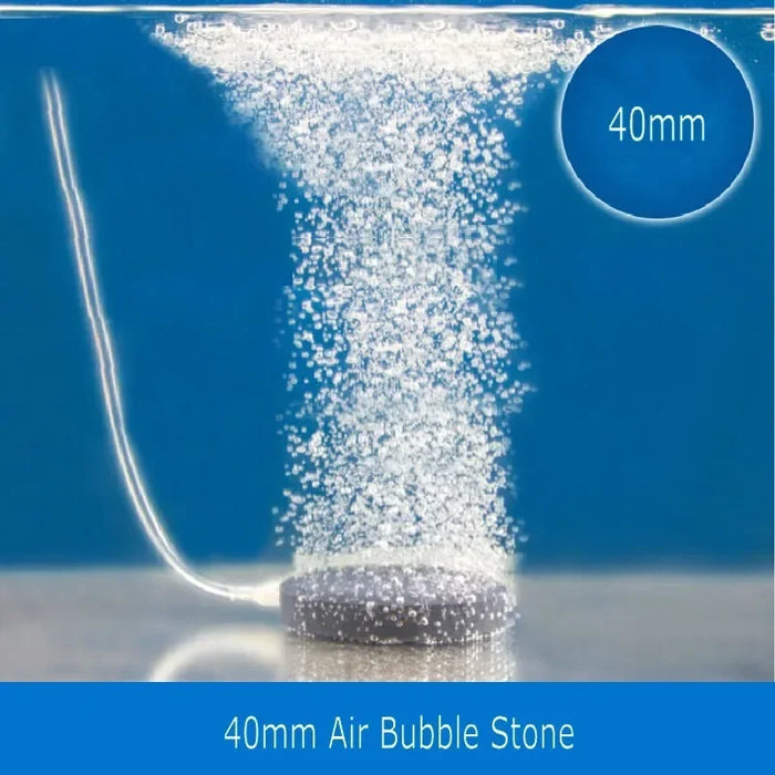 40mm Fish Tank Air Bubble Stone Aquarium Aerator Pond Pump Air Stone Bubble Disk Aquarium Air Pump Hydroponic Oxygen Plate