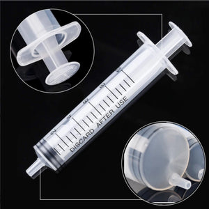 1/5/10pcs Plastic Luer Lock Syringes Hydroponic Measure Perfume Rinse Disposable Sampler Injector For Feed Small Cat Dog Tree