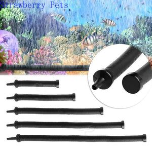 All Sizes 20cm~120cm Aquarium Air Stone Bubble Bar Wall Curtain Tube Hose Fish Tank Pump Hydroponic Oxygen Diffuser Tube