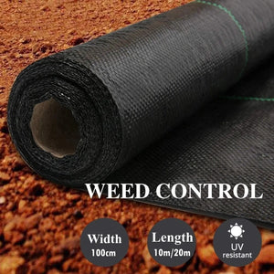 10M/20M PE Agricultural Anti Grass Cloth Farm-oriented Weed Barrier Mat Plastic Mulch Thicker Orchard Garden Weed Control Fabric