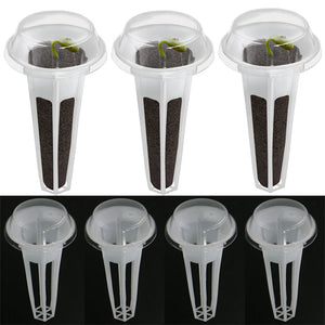 4.3x7.9cm Hydroponic Planter Basket Soilless Cultivation System for Aerogardens Planter Indoor Garden Plants Vegetable Container