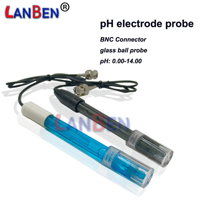 Ph Electrode Probe Replacement Aquarium Hydroponics Laboratory pH sensor BNC Connector PH Meter and Controller Accessories