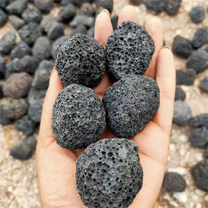 500g/pack Natural Porous Volcanic Rock Original Stone Geode Aromatherapy Essential Oil Diffuser Fish Tank Flower Pot Aquarium