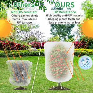 Protection Bags for Plants Cover Mesh Netting for Tree Vegetable Strawberry Grapes Pest Control Anti-Bird Protective Bag