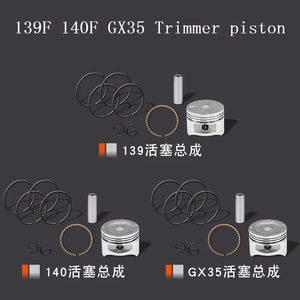 GX35 140F 139F GX31 4 Stroke Brush Cutter Piston Ring Kit 39mm 40mm for Honda Grass Trimmer Engine motor Parts Lawn mower 140FA