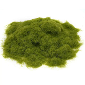 Nylon Artificial Grass Model Railway Lawn Grass Powder Green Scenery 30g 3mm Nylon Grass Powder Modeling Hobby Craft Accessory