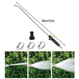 Handheld  Stainless Steel Sprayer High Pressure Washer Sprayer For Garden Vehicle Wash Garden Watering Nozzel Erplacement Parts