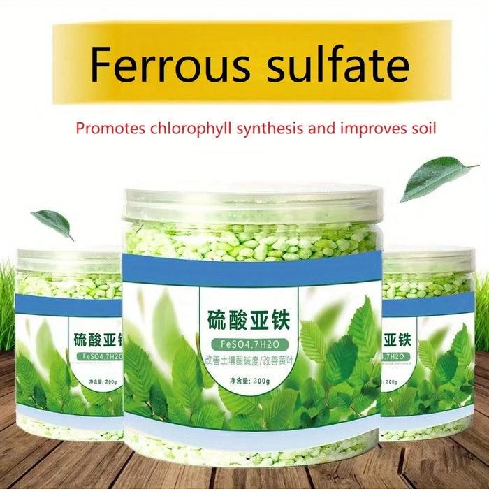 Ferrous sulfate flower acid fertilizer general jasmine flower iron fertilizer rhododendron gardenia special fertilizer