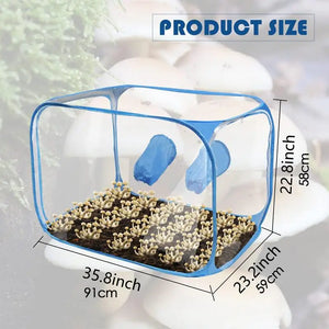 Still Air Box For Mushroom Planting Bag Mushroom Tent Propagation Stations Mushroom Grow Bags Horticulture Supplies