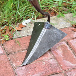 Farm Tools Hoes Triangle Furrow Hoe Household Agricultural Weeding Hoe Planting Vegetable Gardening Loosening Soil Weeding Tools