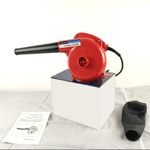 Handheld 700W Wired Electric Leaf Debris Blower Garden Cleaning Device Leaf Blower Powerful Motor High Speed Lawn Care