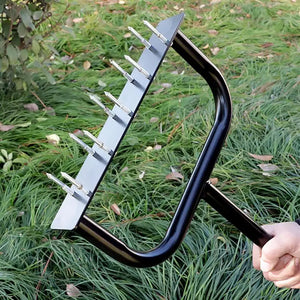 Manual Lawn Aerator Soil Turning Tool Lawn Ripper Garden Aerator Gardening Tools Farm Equipment fit For Most Grass And Soil