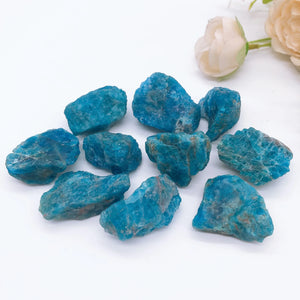 50g Natural Apatite Raw Stone Mineral Specimen Crystal Quartz Rock Rough Aquarium Energy Healing Home Garden Decoration Gift