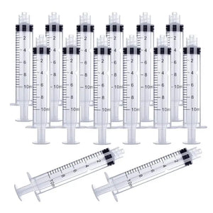 3ml-100ml Plastic Luer Lock Syringes hydroponics Syringe Tools Sampler Measuring, Refilling, Filtration, Lab Use