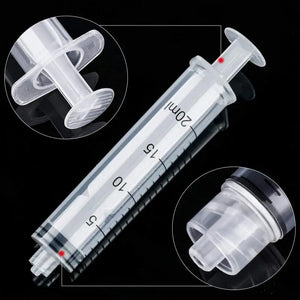 1/5/10pcs Luer Lock Syringes 3ml 5ml 10ml 20ml 30ml 50ml 100ml plastic syringe hydroponics Nutrient Syringe Tools Sampler