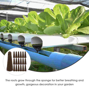 50pcs Hydroponic Intelligent Planter Special Sponge Replacement Grow Sponges Cultivator Hydroponics