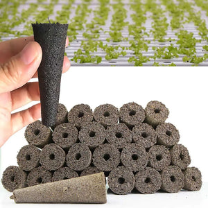 6x2CM Hydroponics Grow Sponge SupplementSeed Pods Replacement Root Growth Starter Compatible with  Indoor Garden Growing System