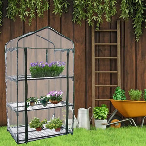 Garden Greenhouse Cover Plants Keep Warm Sunroom For Flowers Gardening Protection Net Cover Windows Plant Room (No Iron Stand)