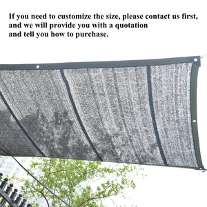 HDPE Black Sunshade Net Shading Rate 55~95% Garden Plant Cooling Courtyard Shading Net Outdoor Swimming Pool Cover Sun Shade Net