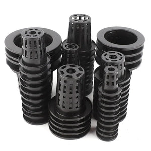 100Pcs Hydroponic Basket Plant Grow Net Nursery Pots Cup Plastic Basket Holder Garden Vegetable Soilless Grow Net Pot