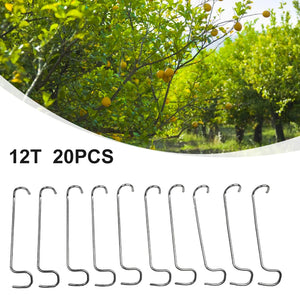 20Pcs Branch Spreader Metal Fruit Tree Branches Holder Twig Puller Finalizer Plant Clip Garden For Garden Farm Planting Tools