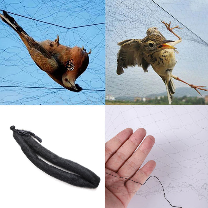 Bird Net Anti Bird Catcher Netting Pond Net Fishing Net Traps Crops Fruit Tree Flower Garden Mesh Pest Control Tools Dropship