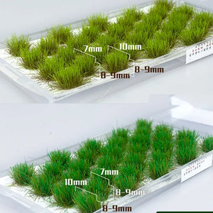 Miniatures DIY Simulation Turf Railroad Scenery Building Scene Grass Model Grass Tuft Seasonal Grass Nest Sand Table