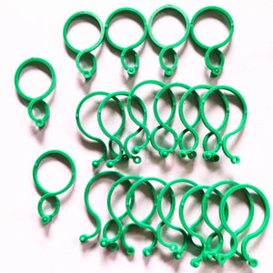 Garden Vine Strapping Clips Plant Bundled Buckle Ring Holder Tomato Garden Plant Stand Tool Garden Decor Accessories