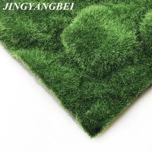 Artificial Moss Lawn Grass Garden Fake Turf Home Decoration Wall DIY Flower Material Micro Landscape Accessories Wall Background