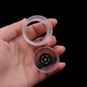 20Pcs Mushroom Spawn Grow Bag Cap Lock Ring Sealable Special Double Sleeve Ring Garden Planter Tools