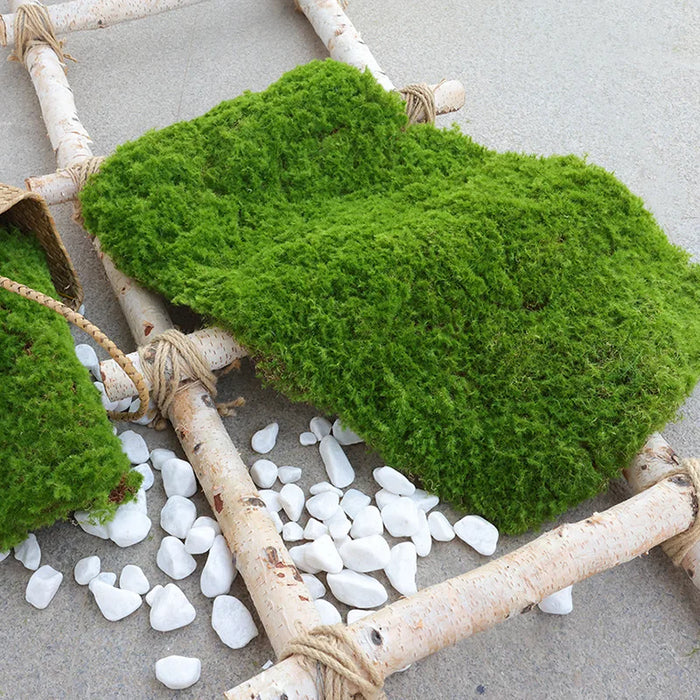 Real looking Fake Moss block Landscape Rockery Turf Lawn Artificial plants for decoration Home garden wall decor